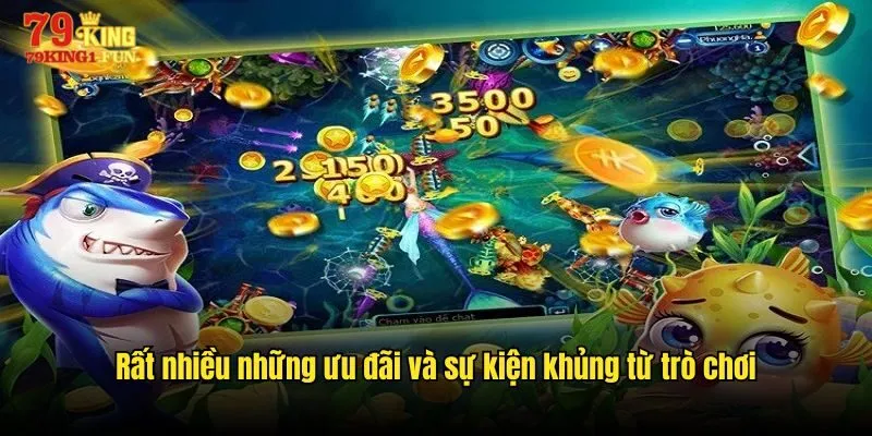 Rất nhiều những ưu đãi và sự kiện khủng từ trò chơi